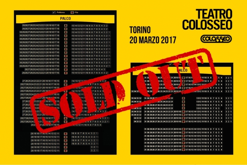Concerto a Torino: SOLD OUT